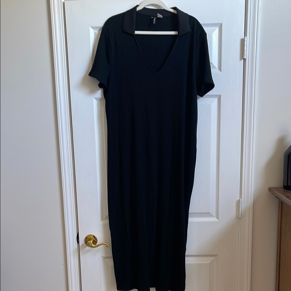 Black knit Dress